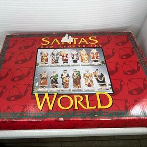 Christmas Around The World Ceramic Santa’s